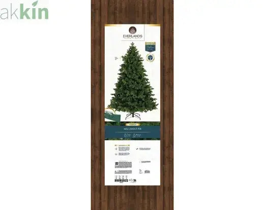 6ft 1.8m Luxury Hollimont Fir Artificial Christmas Tree Indoor AK Kin Garden Supplies