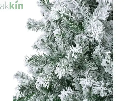 6ft 1.8m Rovinj Pine Snowy Artificial Christmas Tree Indoor AK Kin Garden Supplies