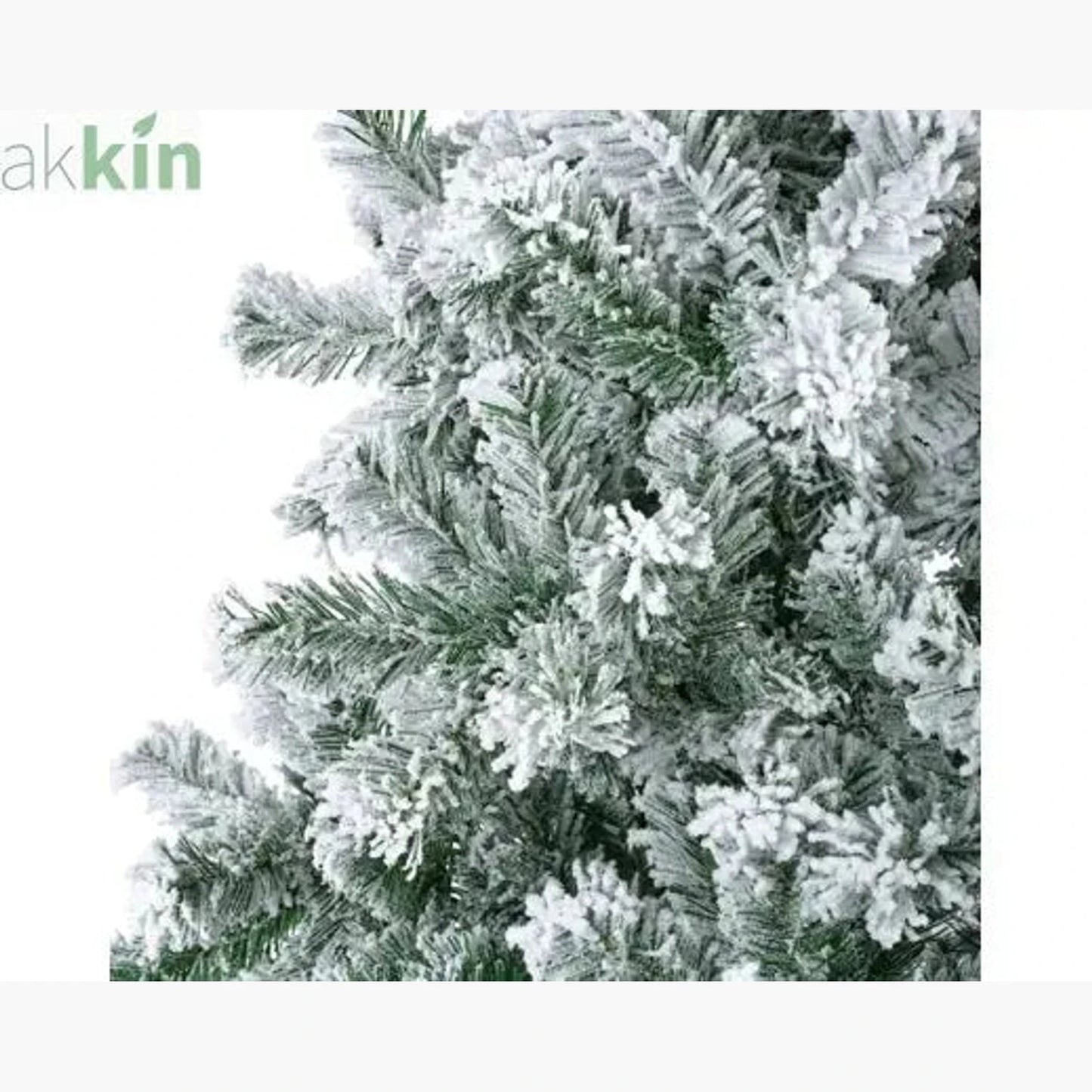 6ft 1.8m Rovinj Pine Snowy Artificial Christmas Tree Indoor AK Kin Garden Supplies