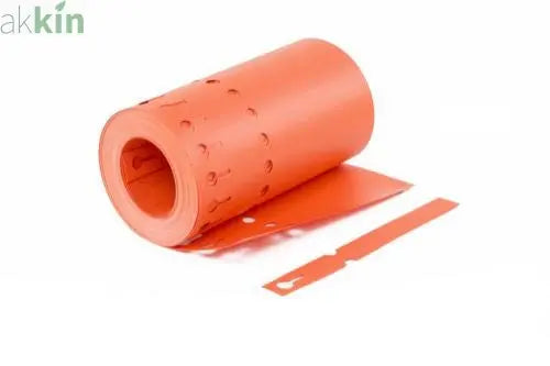 8 Inch Orange Loop Lock Plant Labels x 100 AK Kin Garden Supplies