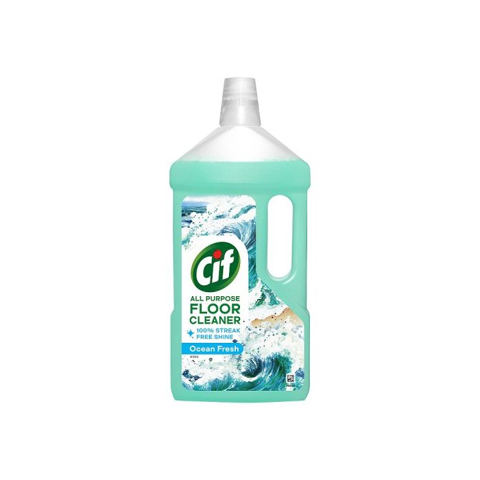 Cif Ocean Floor Cleaner 950 ML All Purpose Cleaner For Linoleum Vinyl Ceramic Tiles