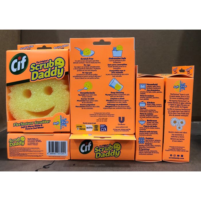 Scrub Daddy Cif The Original Scrubber Sponge Kitchen Cleaning