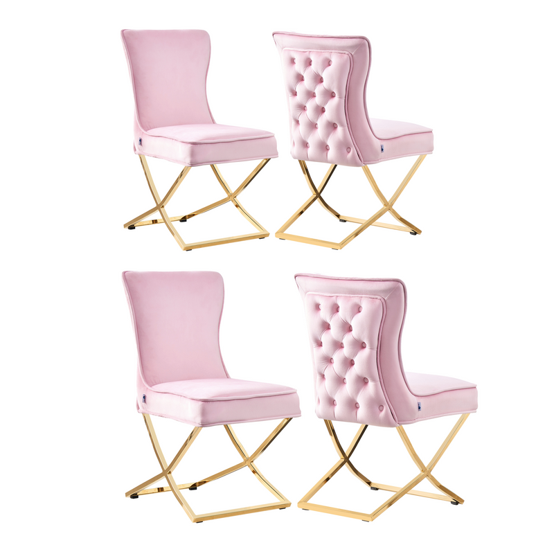 Trafalgar Velvet Dining Chair PN Home
