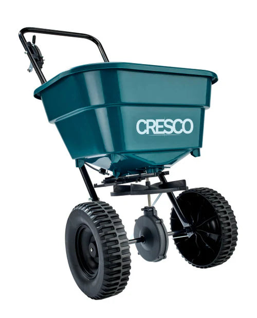 Cresco 8 Spreader With Solid Rod Linkage Retractable Back Stand Folding Handlebar For Easy Storage 1 Year Warranty