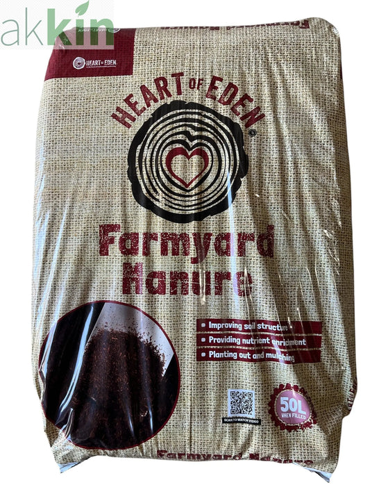 AHS Heart of Eden Farmyard	Manure 50L AK Kin Garden Supplies