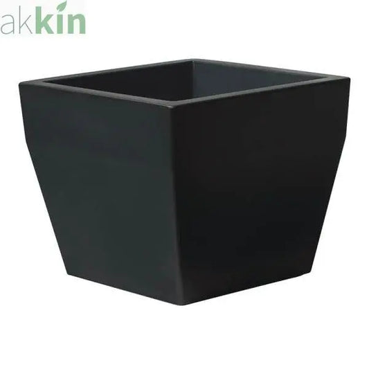 Acquario Planter Square 36lt - Black AK Kin Garden Supplies
