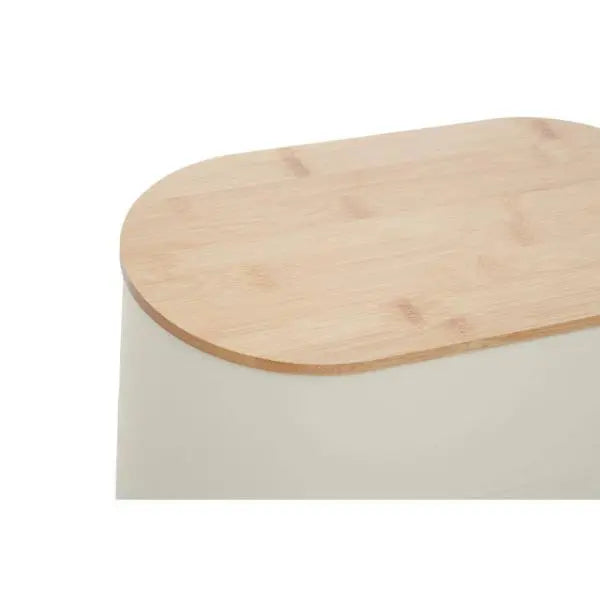 Alton Cream Modern Bread Bin H21 x D18 x W34 AK Kin Garden Supplies