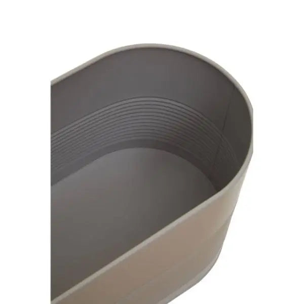Alton Grey Modern Bread Bin H21 x D18 x W34 AK Kin Garden Supplies