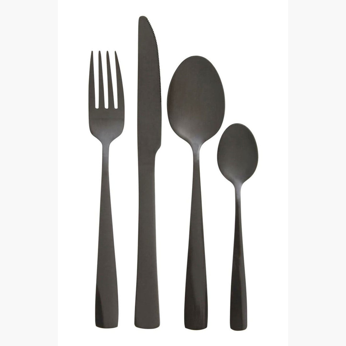 Avie 16 Piece Onyx Cutlery Set House, Home & Garden