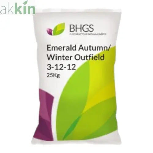 BHGS Autumn & Winter Fine Turf Fertiliser 25kg - AK Kin Garden Supplies