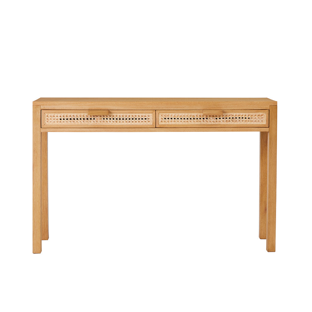 Bali Rattan Dressing Table with 2 Drawers Fishe and Lilly