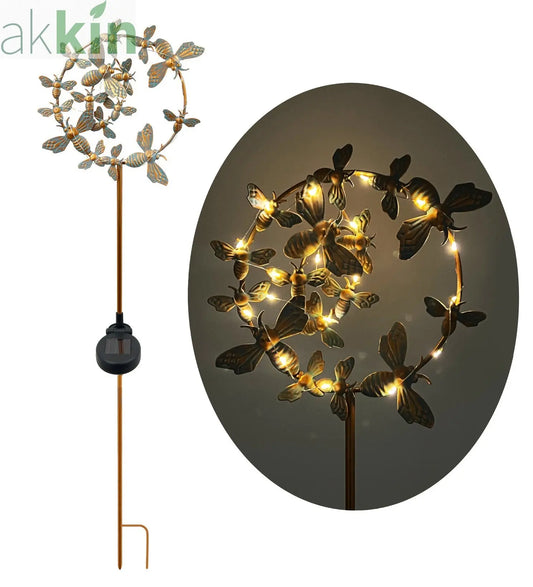 Bee Fairy Solar Light on Stake AK Kin Garden Supplies
