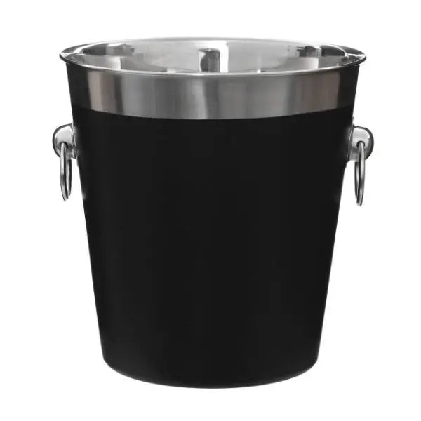 Black Enamel Champagne Bucket AK Kin Garden Supplies