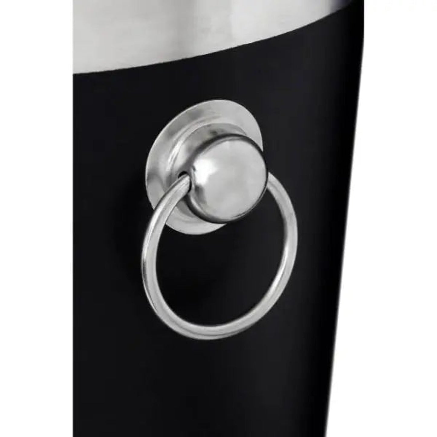 Black Enamel Champagne Bucket AK Kin Garden Supplies