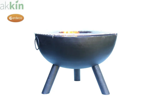 Black Steel Fire Bowl AK Kin Garden Supplies