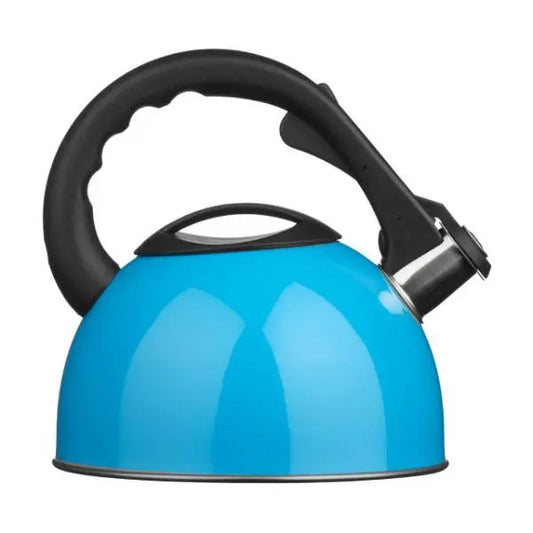 Blue 2500ml Whistling Kettle AK Kin Garden Supplies