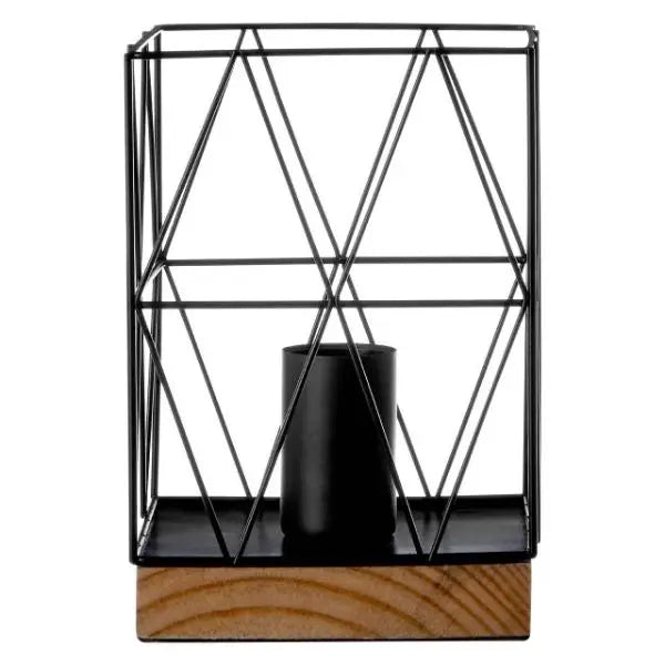 Bode Black Metal Table Lamp AK Kin Garden Supplies