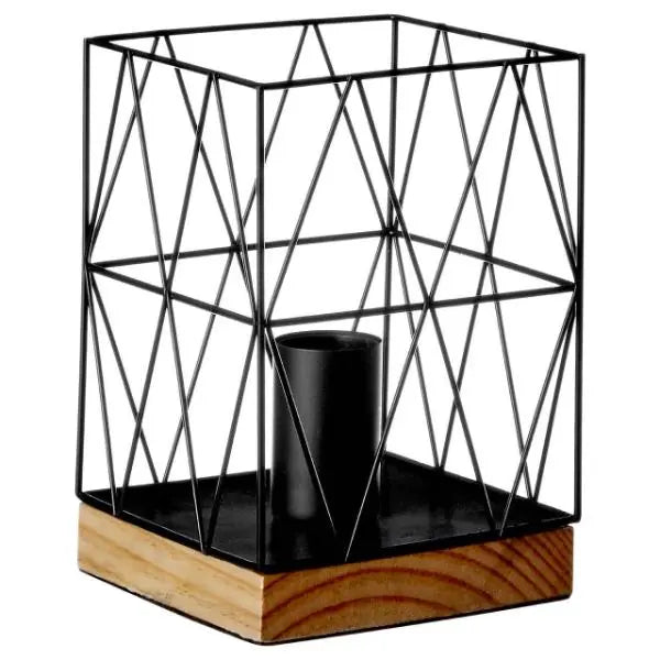 Bode Black Metal Table Lamp AK Kin Garden Supplies