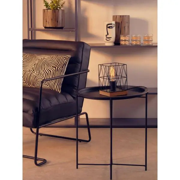 Bode Black Metal Table Lamp AK Kin Garden Supplies