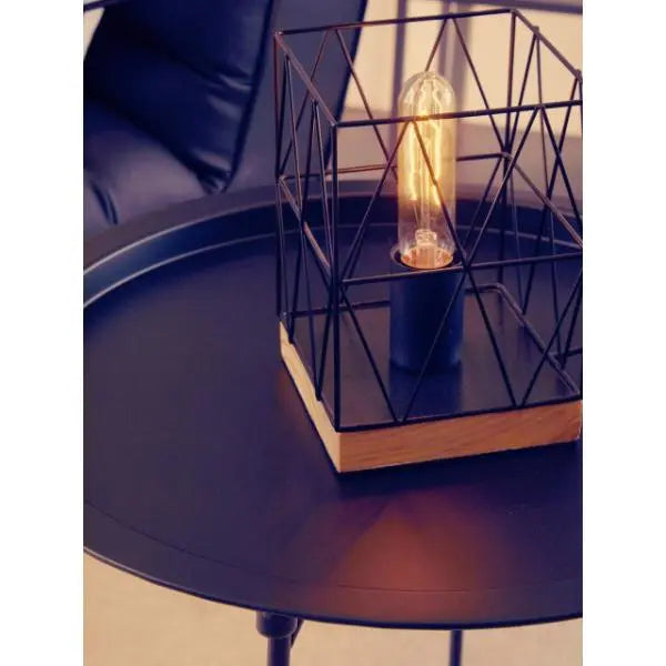 Bode Black Metal Table Lamp AK Kin Garden Supplies