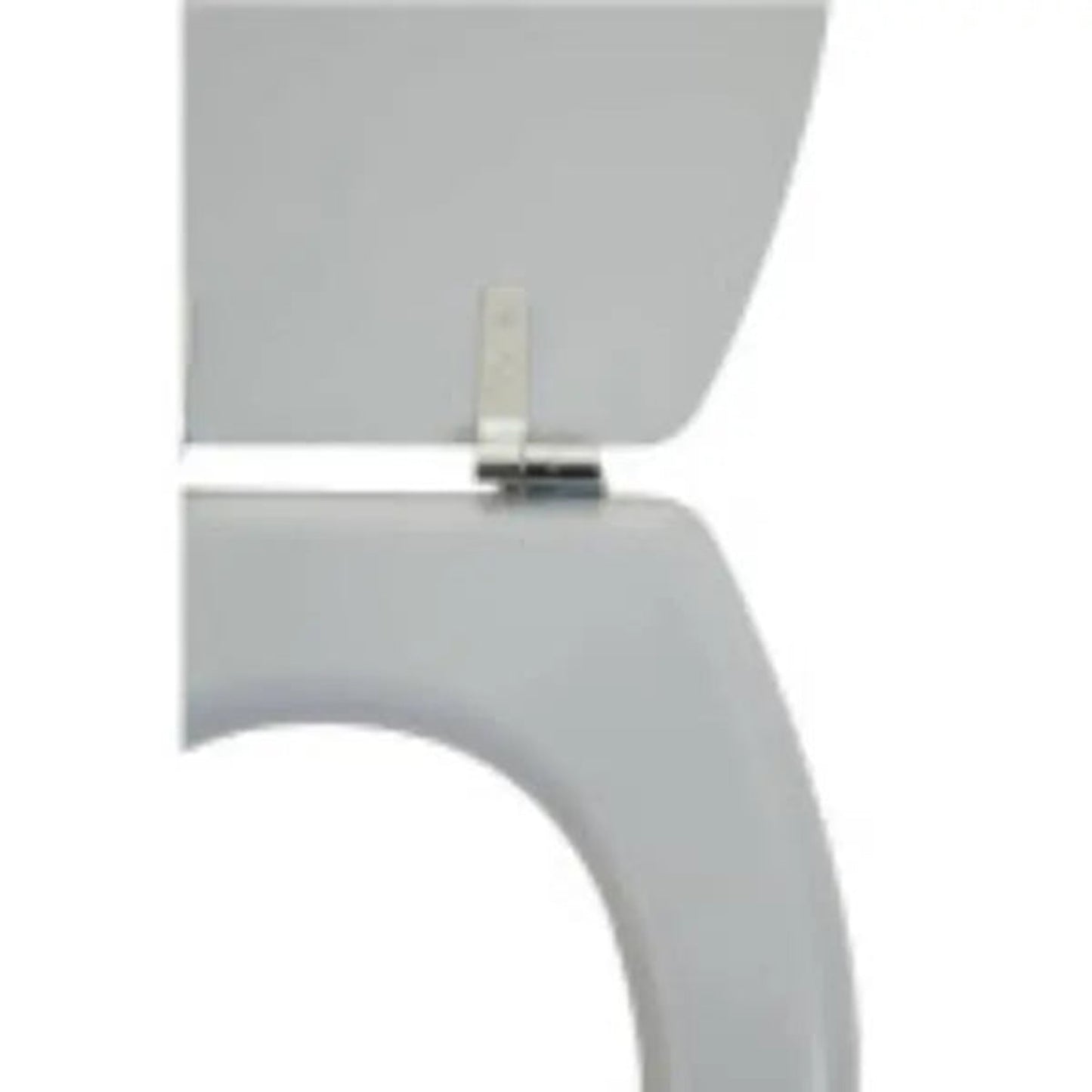 Brooks Grey Panel Effect Toilet Seat AK Kin Garden Supplies