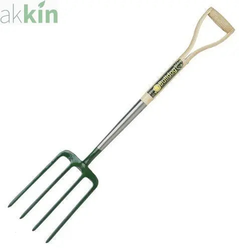 Bulldog Tools Premier Digging Garden k 4 Prong Ash YD Handle 28" 71cm - AK Kin Garden Supplies