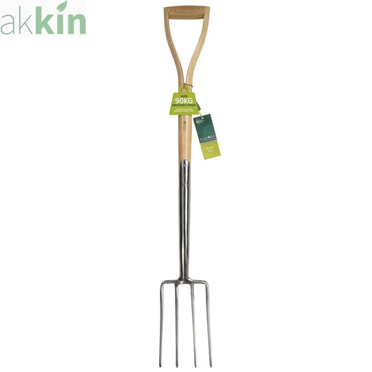 Burgon & Ball RHS Stainless Border Fork AK Kin Garden Supplies