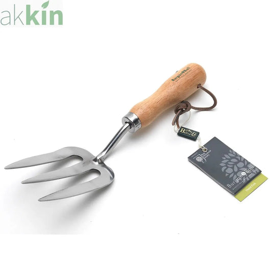 Burgon & Ball RHS Stainless Hand Fork AK Kin Garden Supplies