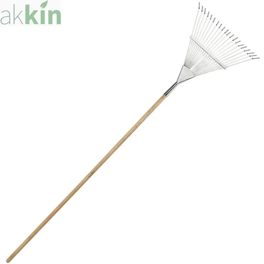 Burgon & Ball RHS Stainless Leaf Rake AK Kin Garden Supplies