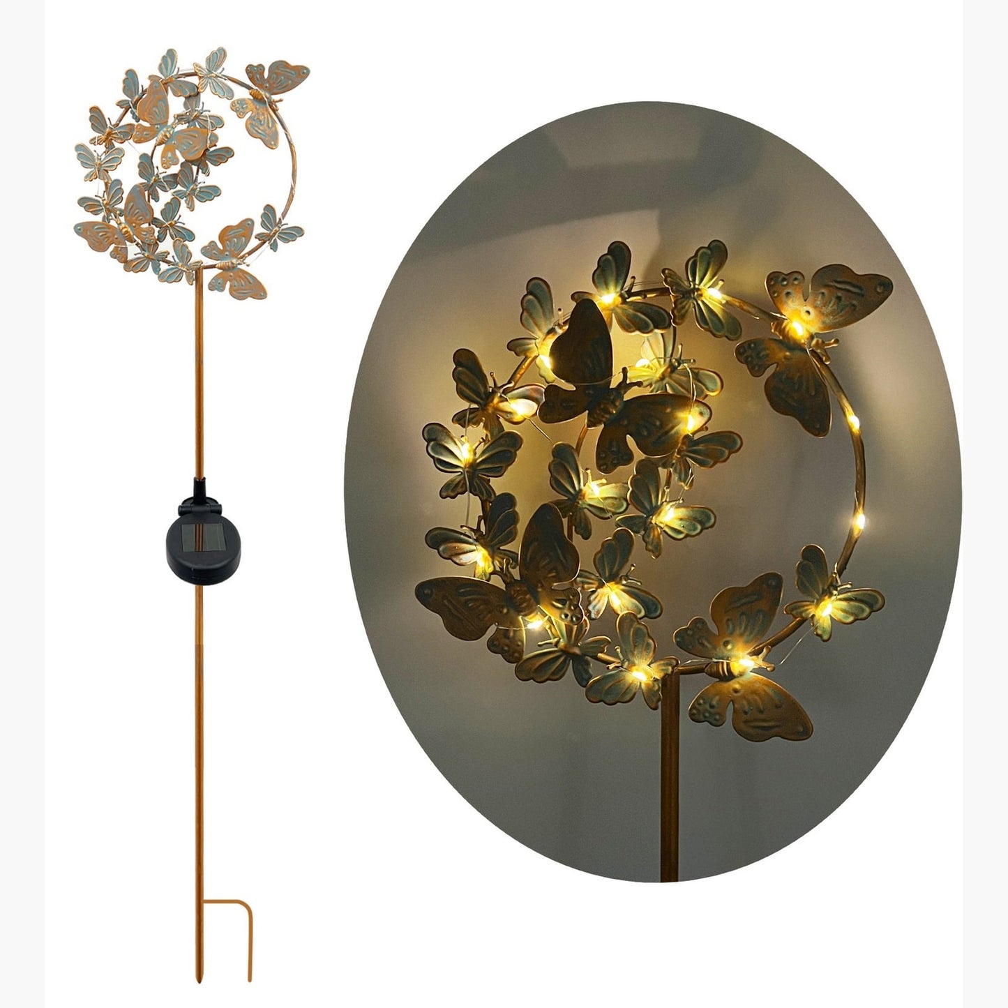 Butteryfly Fairy Solar Light on Stake AK Kin Garden Supplies