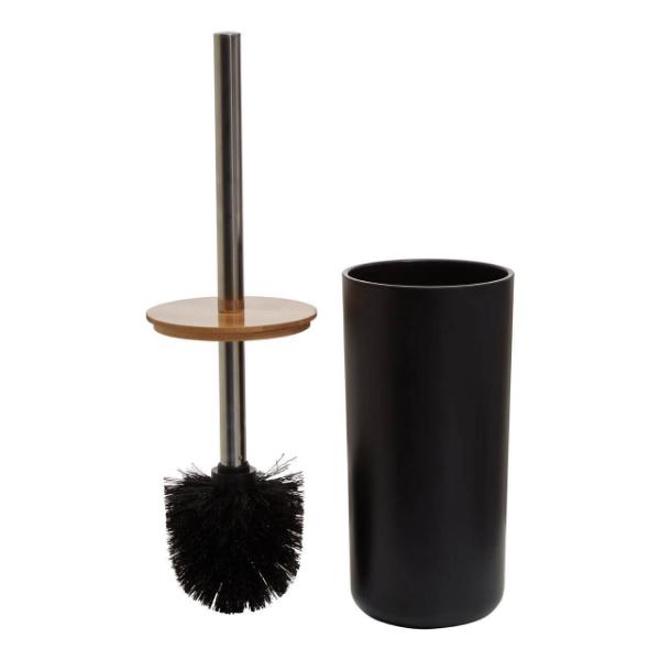 Canyon Black Toilet Brush Holder House, Home & Garden