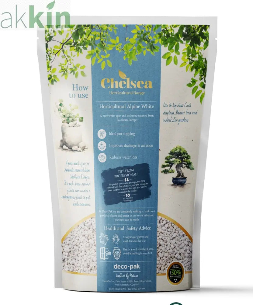 Chelsea Horticultural Alpine White AK Kin Garden Supplies