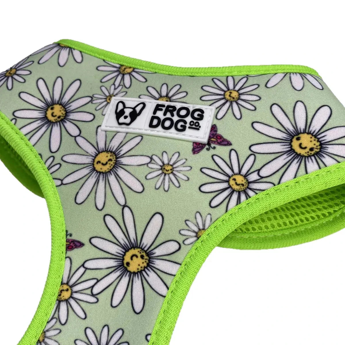 Comfy-Wear Adjustable Dog Harness - Daisy Days - MEDIUM Neck 38-48cm / Chest 46-64cm AK Kin Garden Supplies
