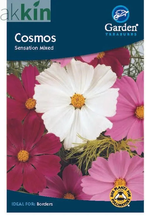 Cosmos Sensation Mixed Seeds One Click Plants