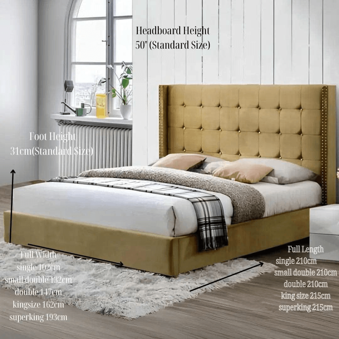 Daisy Storage Bed Frame: Modern UK Design UK Beds Direct ltd