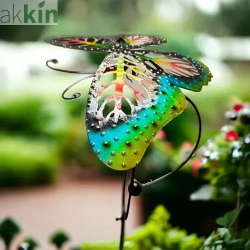 Decorative Garden Swinging Stake Dragonfly AK Kin Garden Supplies