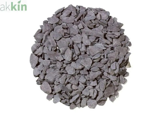 Decorative Plum Slate Shale Chippings 40mm 25kg AK Kin Garden Supplies