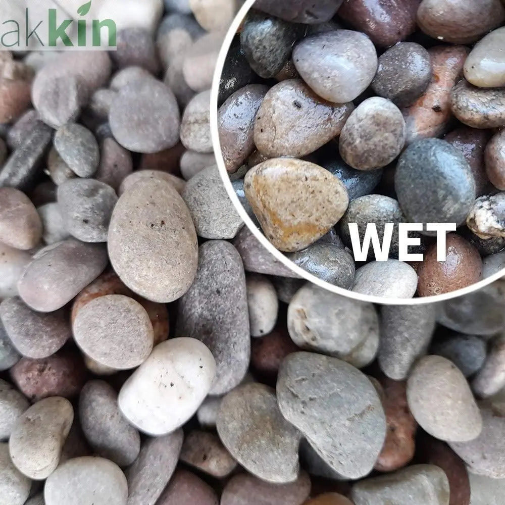 Decorative Scottish Beach Pebbles 20-14mm 25kg AK Kin Garden Supplies