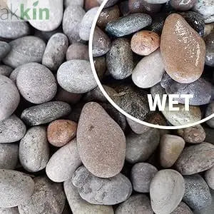 Decorative Scottish Beach Pebbles 30-20mm 25kg - AK Kin Garden Supplies