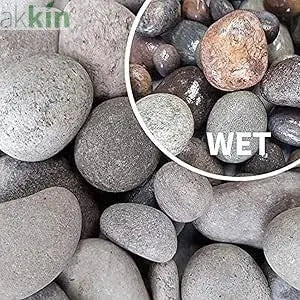 Decorative Scottish Beach Pebbles 50-30mm 25kg - AK Kin Garden Supplies