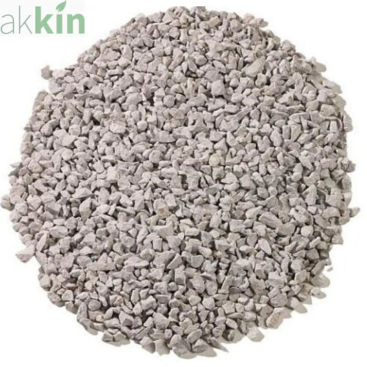 Decorative White Limestone Aggregate 10mm 25kg AK Kin Garden Supplies