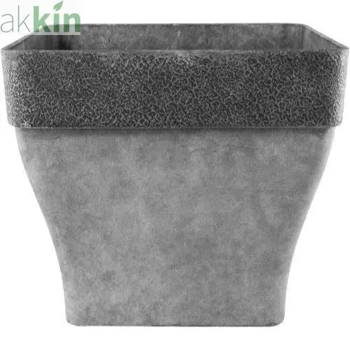 Diablo Planter Square 36cm  Grey AK Kin Garden Supplies