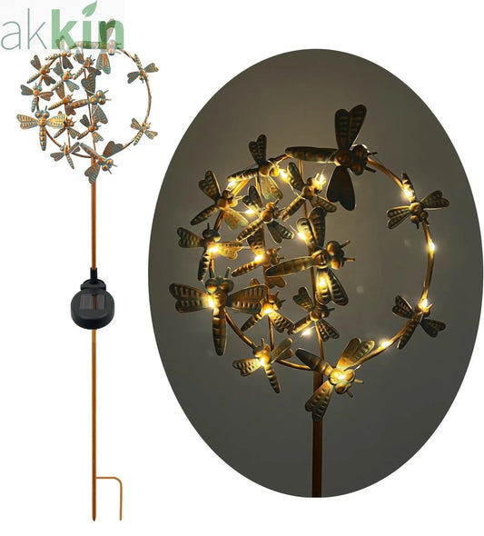 Dragonfly Fairy Solar Light on Stake AK Kin Garden Supplies