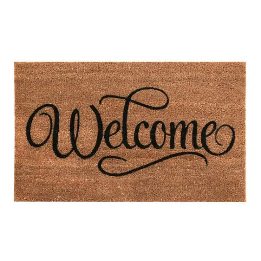Filta Welcome Coir Doormat H2 x D40 x W60 AK Kin Garden Supplies