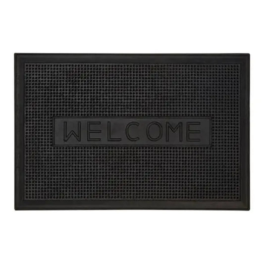 Filta Welcome Rubber Doormat w63 x d43 x h12 AK Kin Garden Supplies