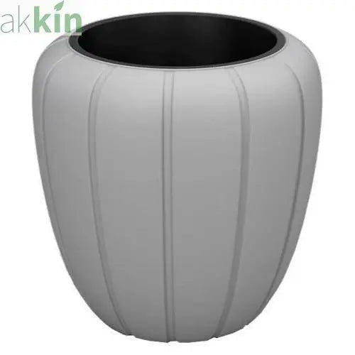 Gaja Planter Low 40cm  Grey AK Kin Garden Supplies