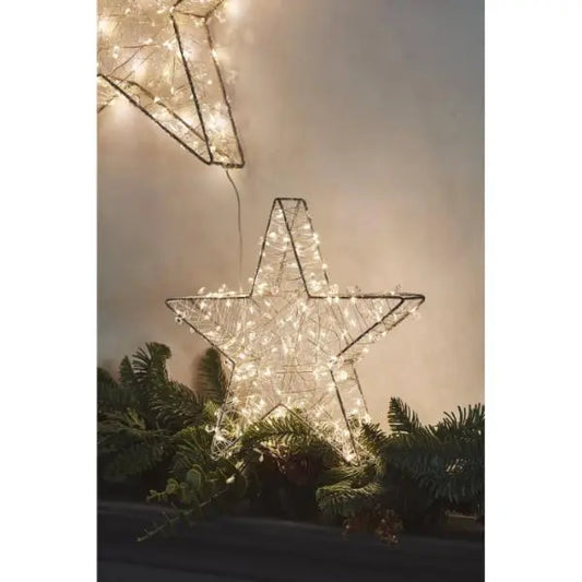 Galaxy Star Indoor & Outdoor Light 30cm Silver AK Kin Garden Supplies