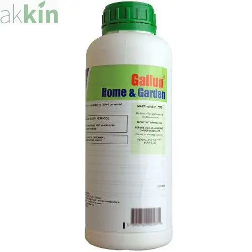 Gallup Home & Garden Systemic Weedkiller 1lt Bottle - AK Kin Garden Supplies