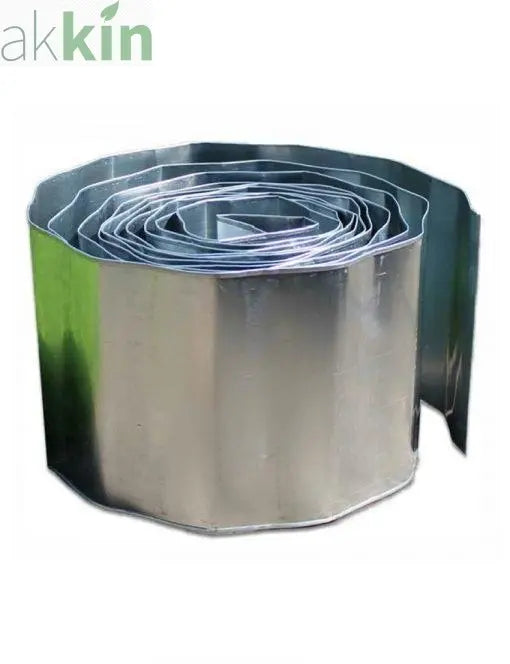 Galv Lawn Edging 16cm x 500 cm AK Kin Garden Supplies