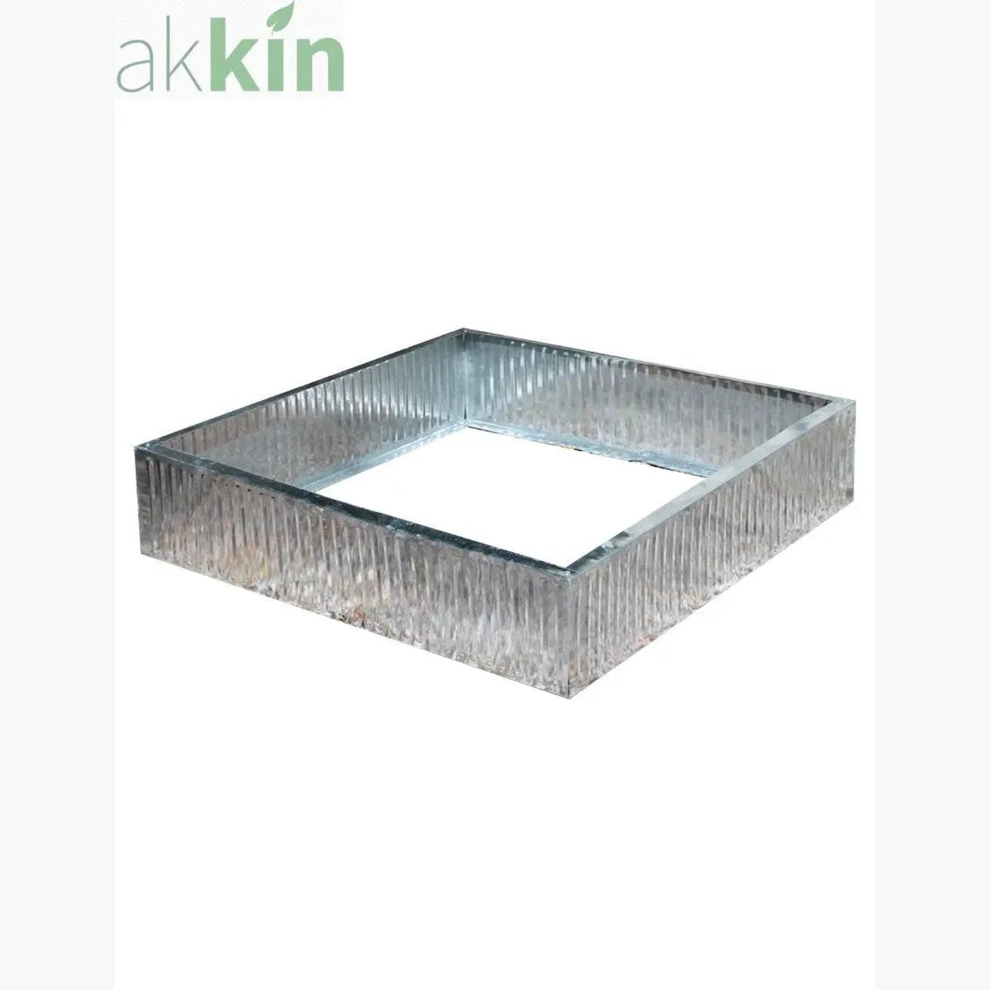 Galvanised Square Raised Bed AK Kin Garden Supplies